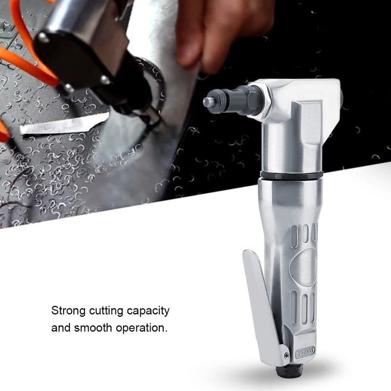 Wal front Pneumatic Metal Cutter Air Nibbler Shears with High Hardness Blade for Automotive Sheet Metal Steel Plate Cutting Handheld Pneumatic Cutting Tool (2800 RPM) - Image 4